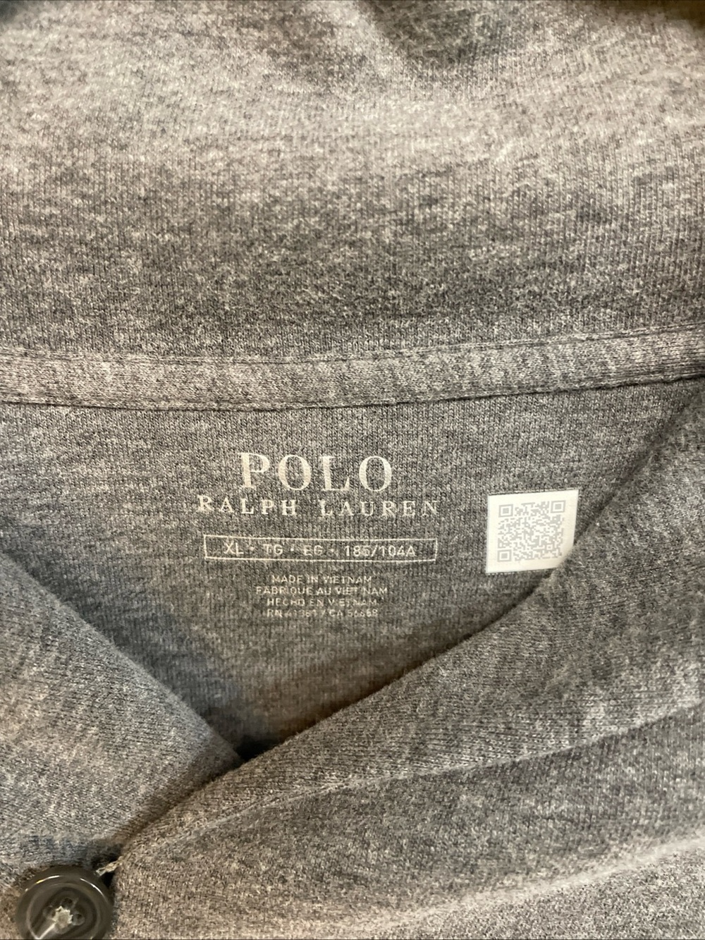 Polo by Ralph Lauren Heather Gray Button-Up Shirt